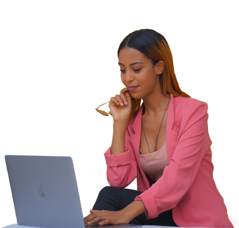 WubSites web designer creating a modern, responsive website for an Ethiopian manufacturing company.